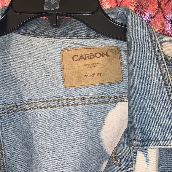 Bleached Jean Jacket - Picture 2 of 3